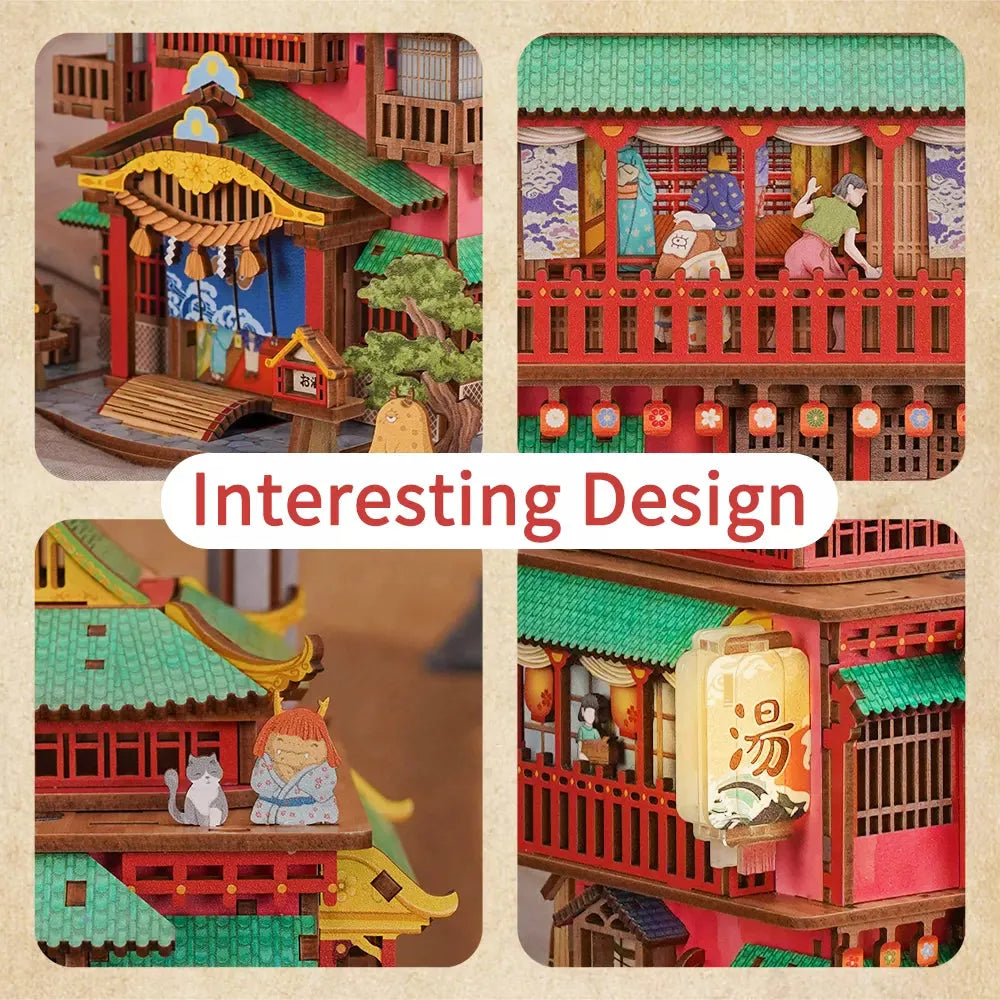Diyion 3D Puzzle Onsen Saga kit