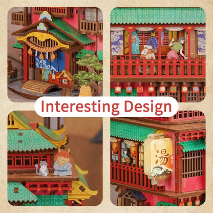 Diyion 3D Puzzle Onsen Saga kit