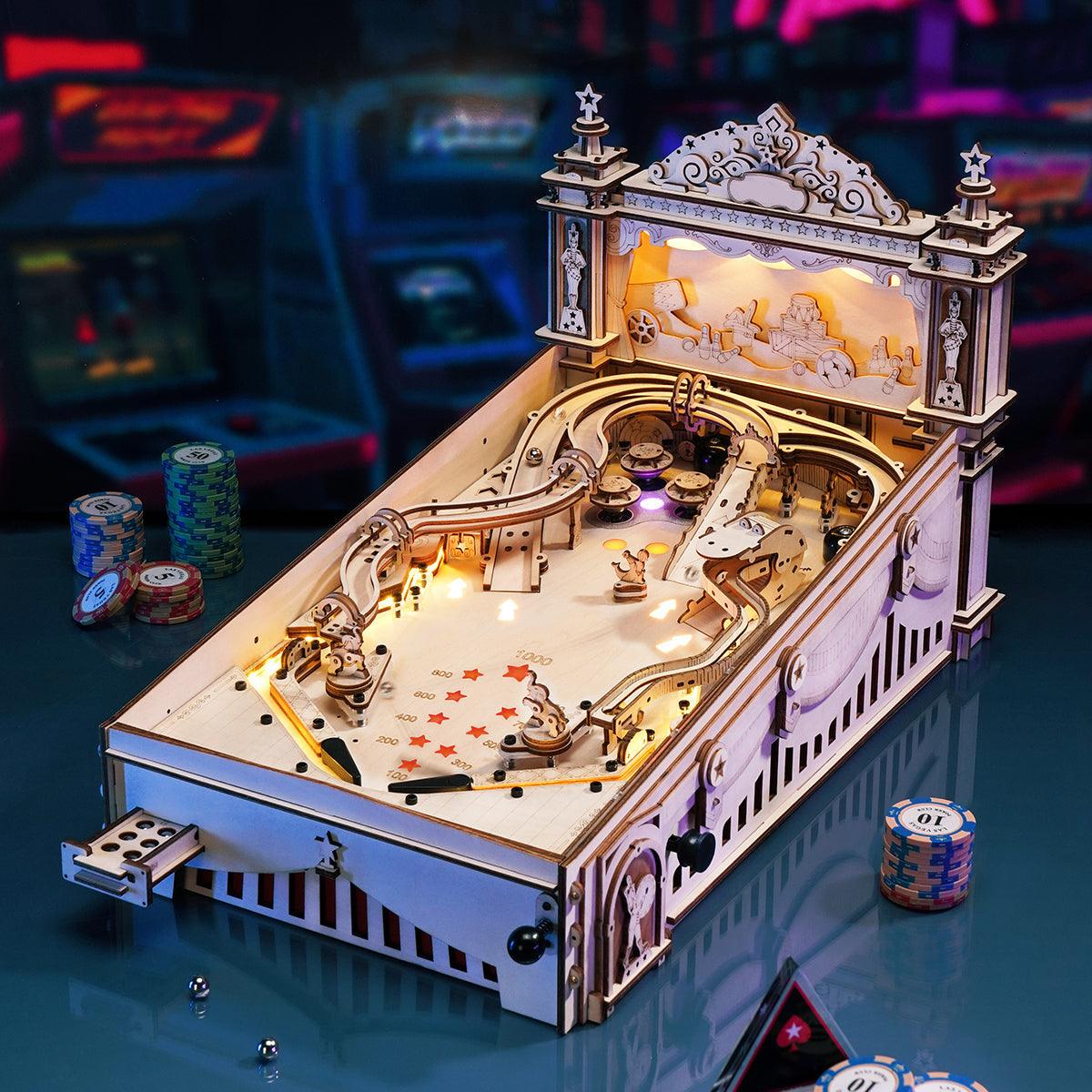 Diyion™ | 3D Pinball Machine 3D Wooden Puzzle - Diyion