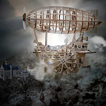 Diyion™ | Celestial Navigator - Mechanical Steampunk Airship Model - Diyion
