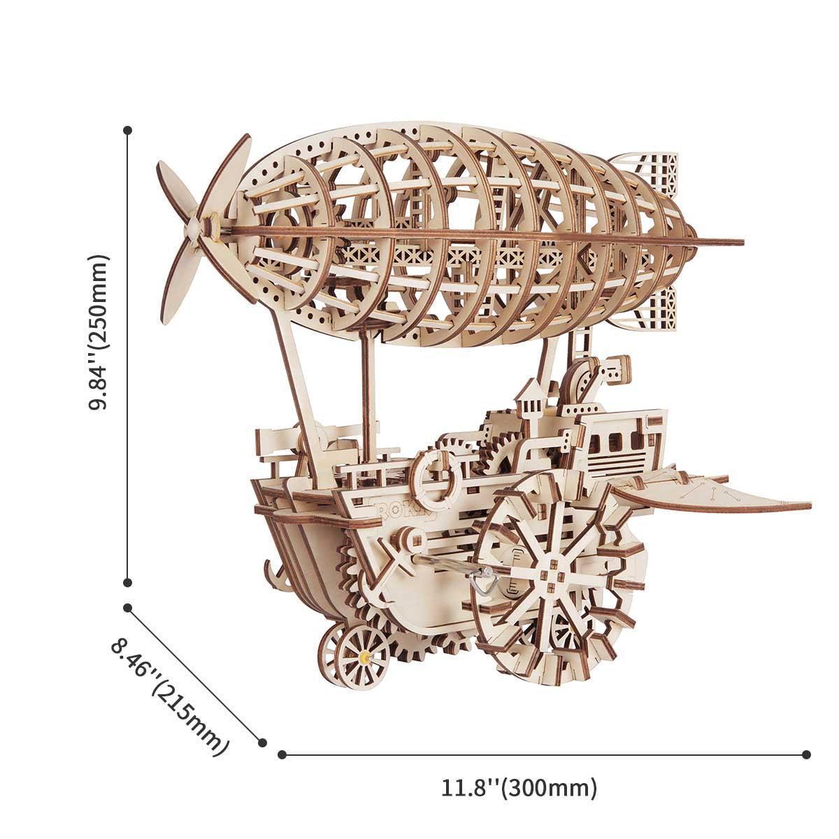 Diyion™ | Celestial Navigator - Mechanical Steampunk Airship Model - Diyion