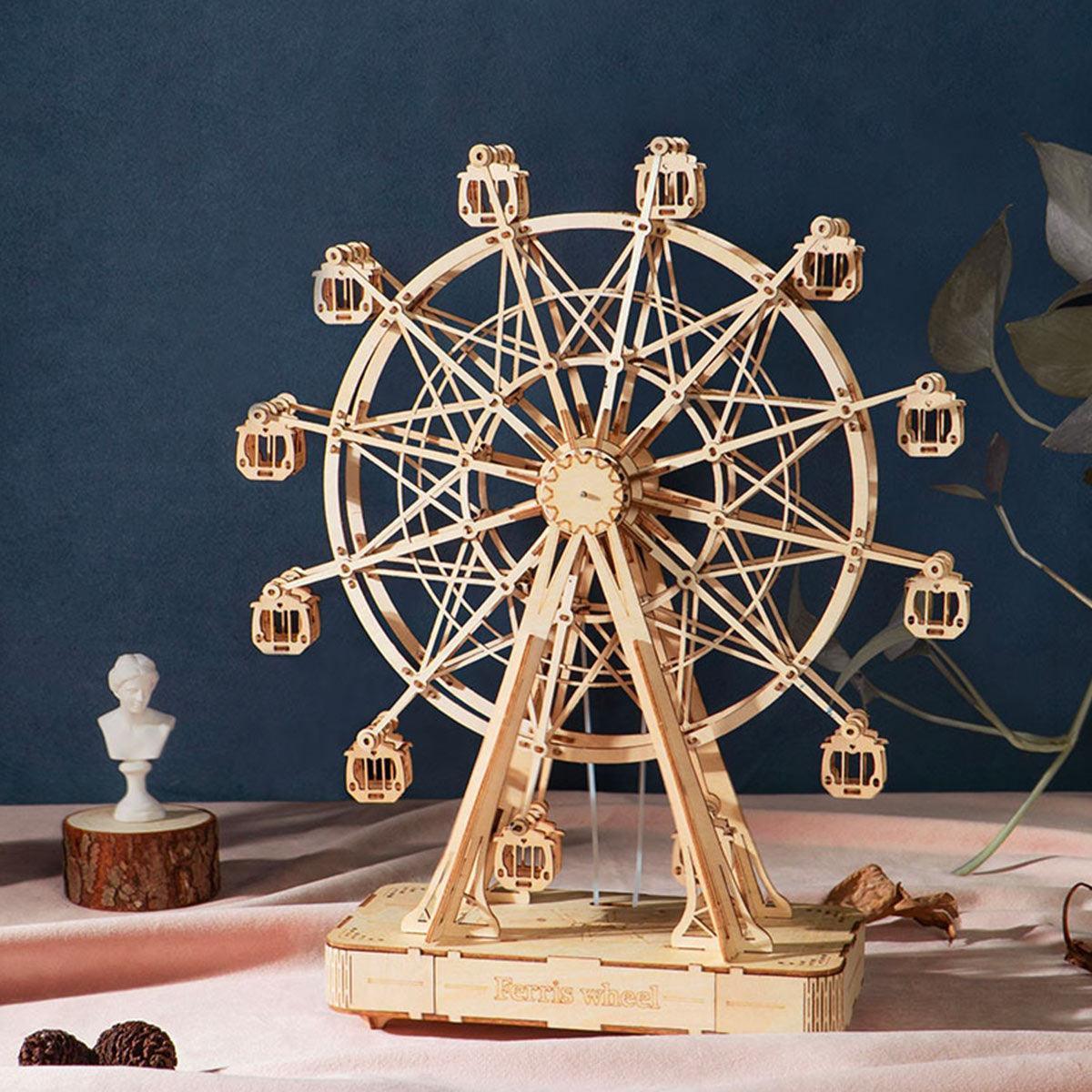 Diyion™ | Ferris Wheel Wooden Music Box - Diyion