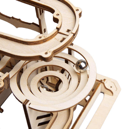 Diyion™ | Funnel Parkour - 3D Wooden Puzzle Marbel Run - Diyion