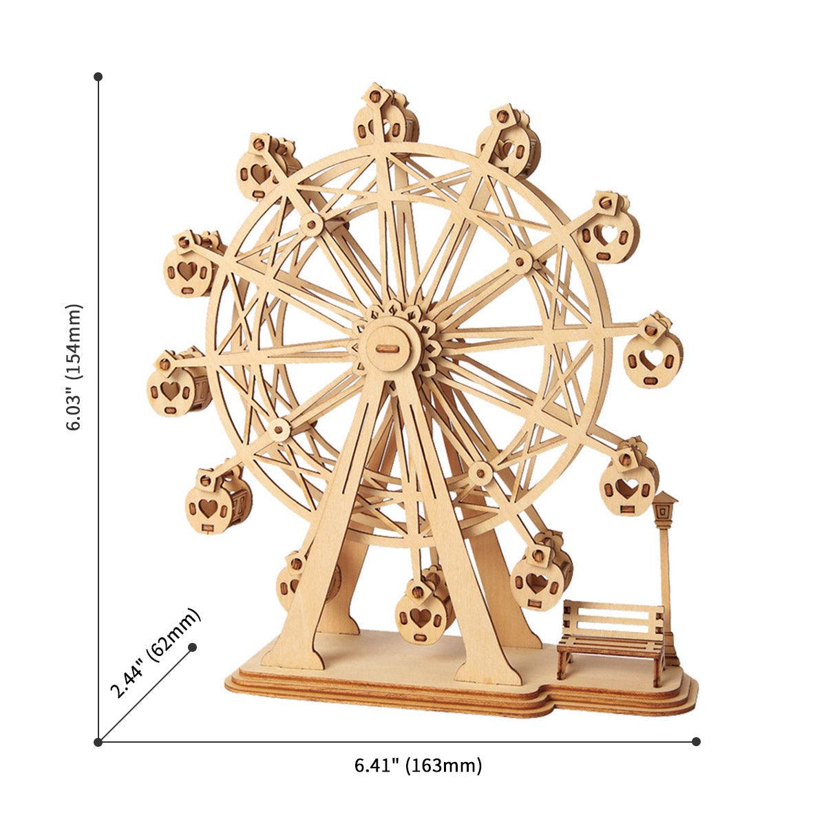 Diyion™ | Grand Ferris Wheel 3D Wooden Puzzle - Diyion