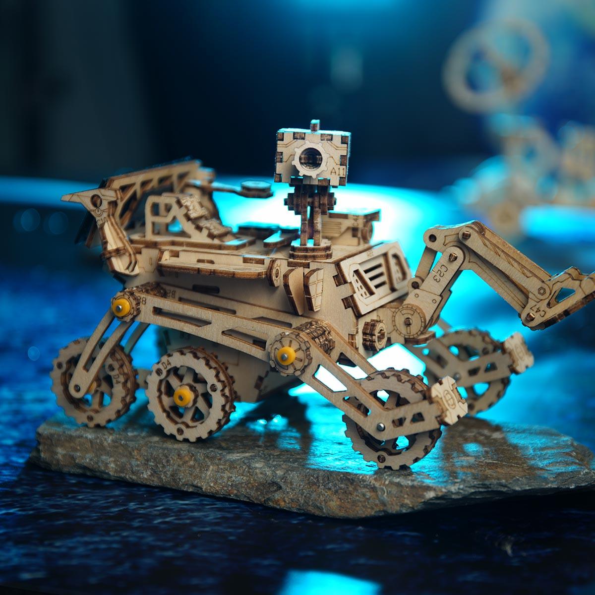 Diyion™ | Harbinger Rover - Solar-Powered Mars Exploration Model Kit - Diyion