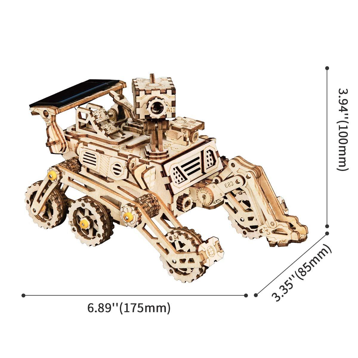 Diyion™ | Harbinger Rover - Solar-Powered Mars Exploration Model Kit - Diyion