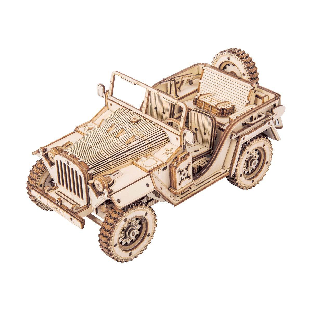 Diyion™ | Heritage Roadster - Premium Wooden Car Model Kit - Diyion