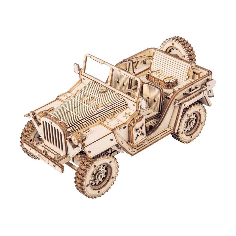 Diyion™ | Heritage Roadster - Premium Wooden Car Model Kit - Diyion