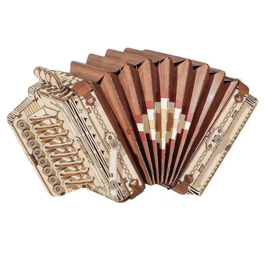 Diyion™ | Melodic Accordion - Musical Wooden Model Kit - Diyion