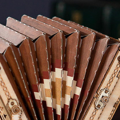 Diyion™ | Melodic Accordion - Musical Wooden Model Kit - Diyion