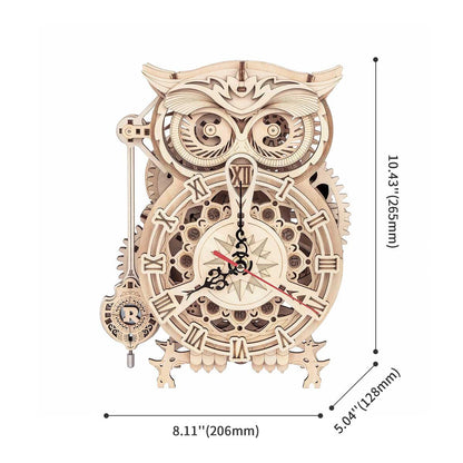 Diyion™ | Nightwatch Owl Mechanical Timer Clock - Diyion