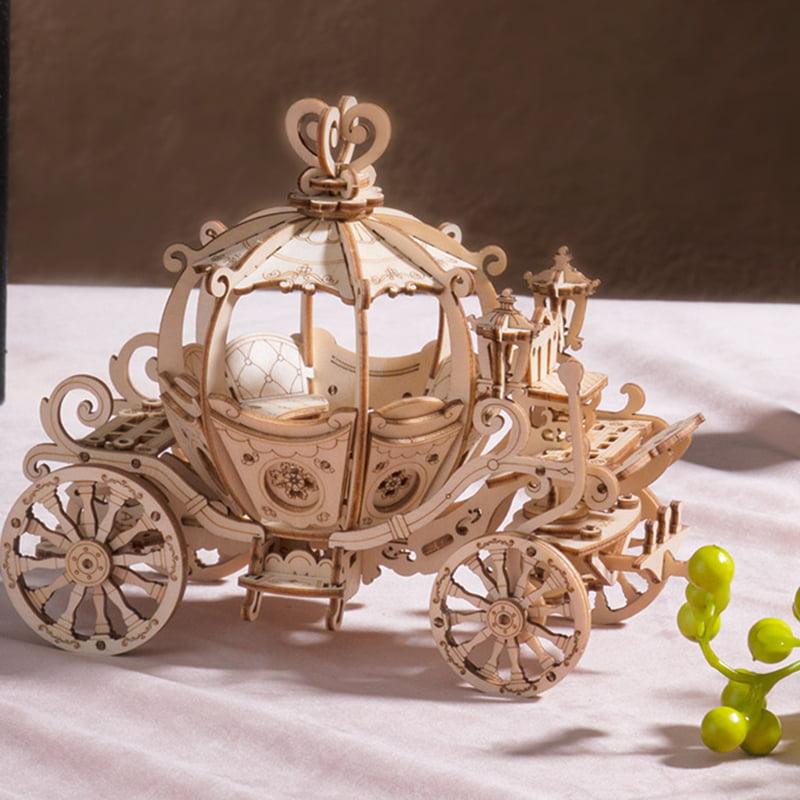 Diyion™ | Pumpkin Carriage 3D Wooden Puzzle - Diyion