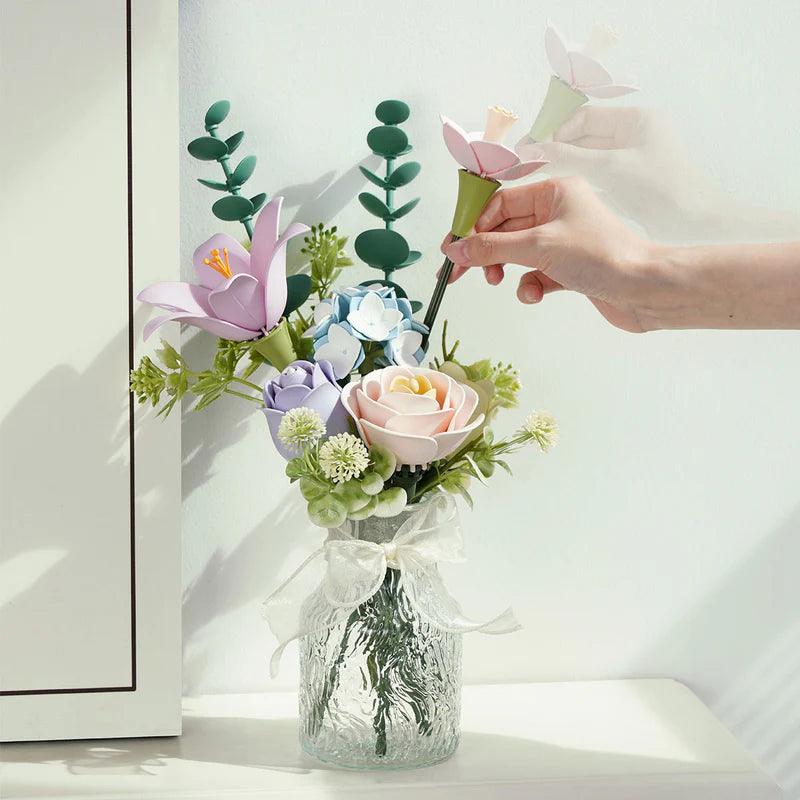 Diyion™ | Romantic Floral Bouquet Romantic Floral Bouquet DIY 3D Puzzle - Diyion