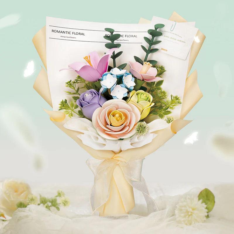 Diyion™ | Romantic Floral Bouquet Romantic Floral Bouquet DIY 3D Puzzle - Diyion