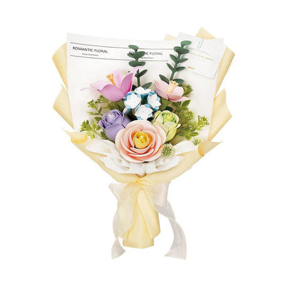 Diyion™ | Romantic Floral Bouquet Romantic Floral Bouquet DIY 3D Puzzle - Diyion