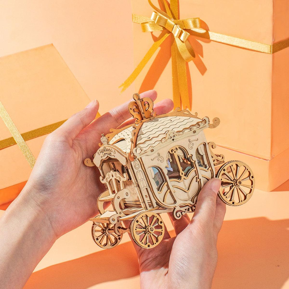 Diyion™ | Royal Carriage - Vintage 3D Wooden Model Kit - Diyion