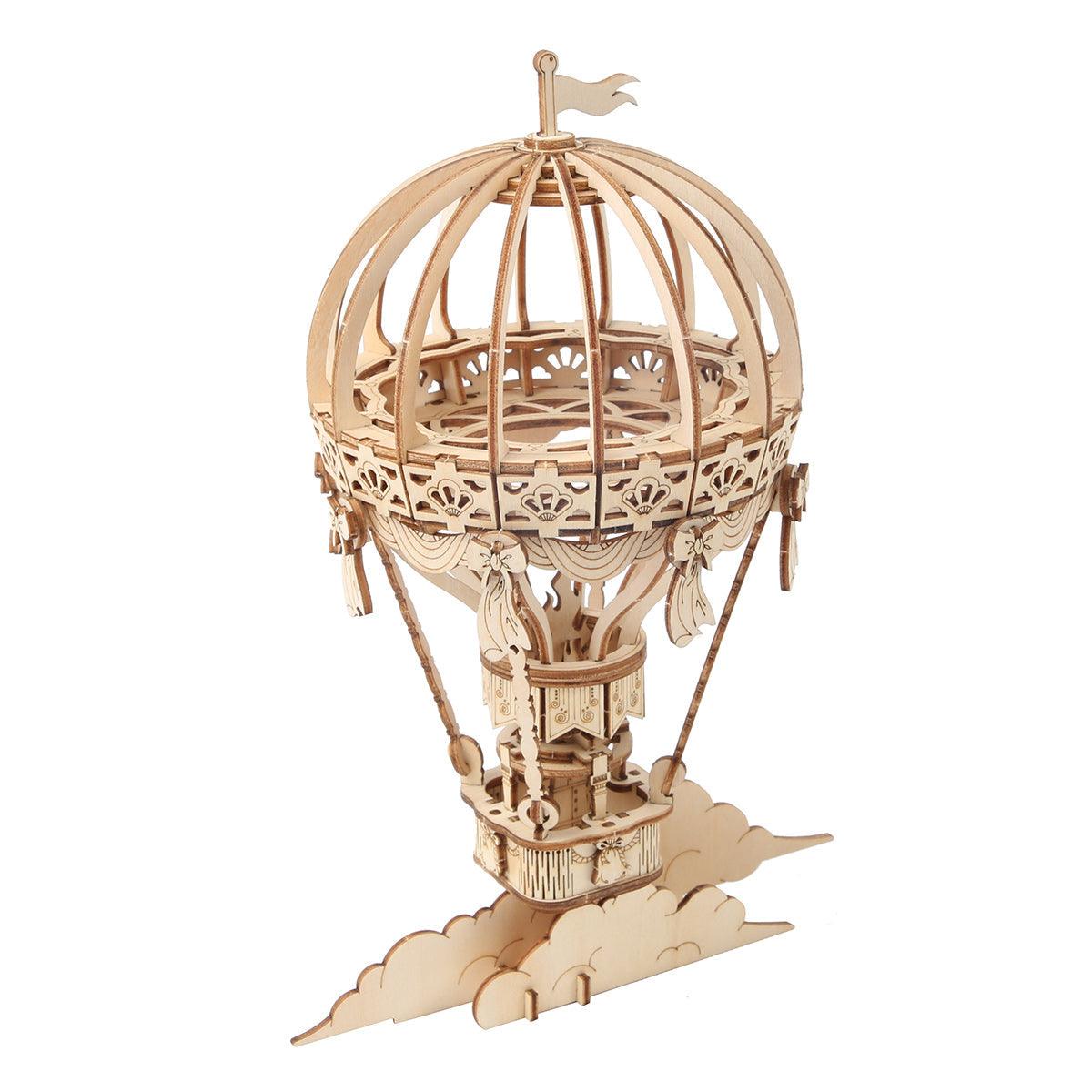 Diyion™ | Skyward Adventure - DIY Wooden Hot Air Balloon Kit - Diyion