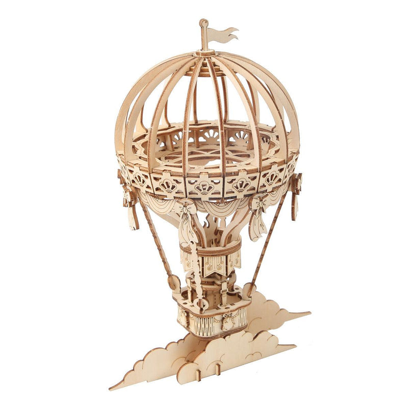 Diyion™ | Skyward Adventure - DIY Wooden Hot Air Balloon Kit - Diyion