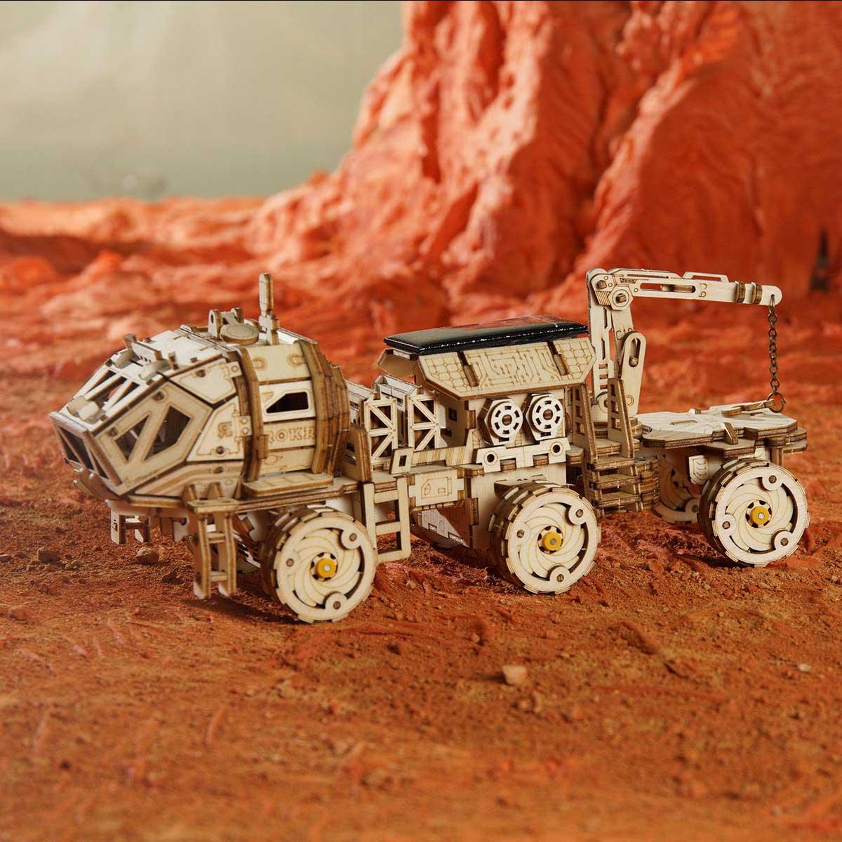 Diyion™ | Solar Explorer Rover - Educational STEM Wooden Model Kit - Diyion