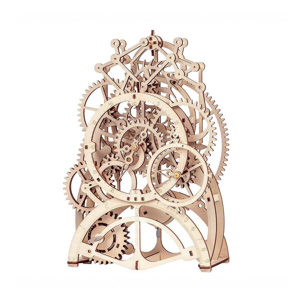 Diyion™ | Temporal Craftsman Functional Wooden Pendulum Clock Kit - Diyion