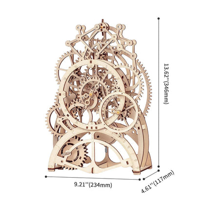 Diyion™ | Temporal Craftsman Functional Wooden Pendulum Clock Kit - Diyion