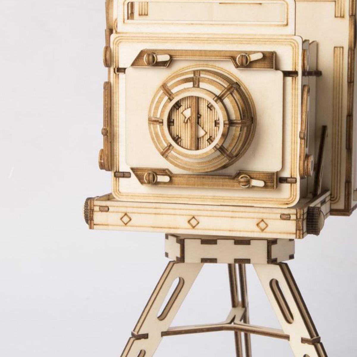 Diyion™ | Vintage Camera 3D Wooden Puzzle - Diyion