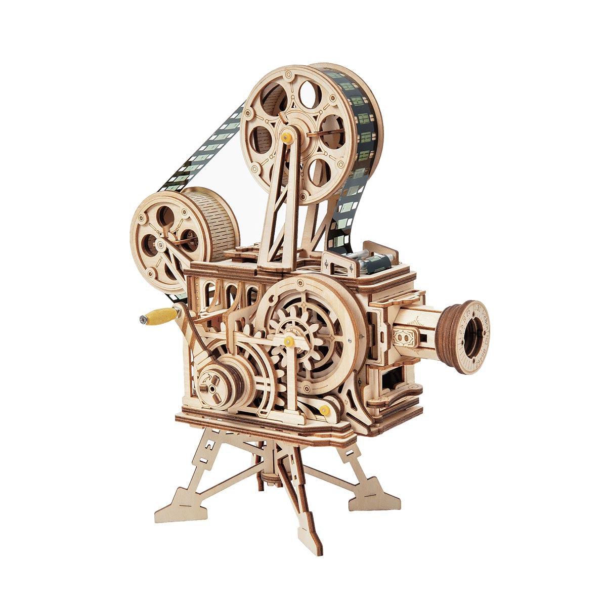 Diyion™ | Vintage Vitascope - DIY Wooden Movie Projector - Diyion