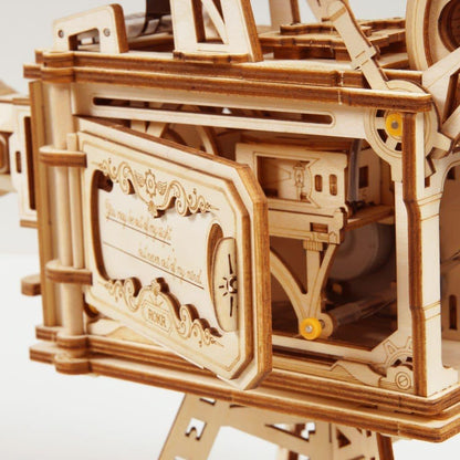 Diyion™ | Vintage Vitascope - DIY Wooden Movie Projector - Diyion