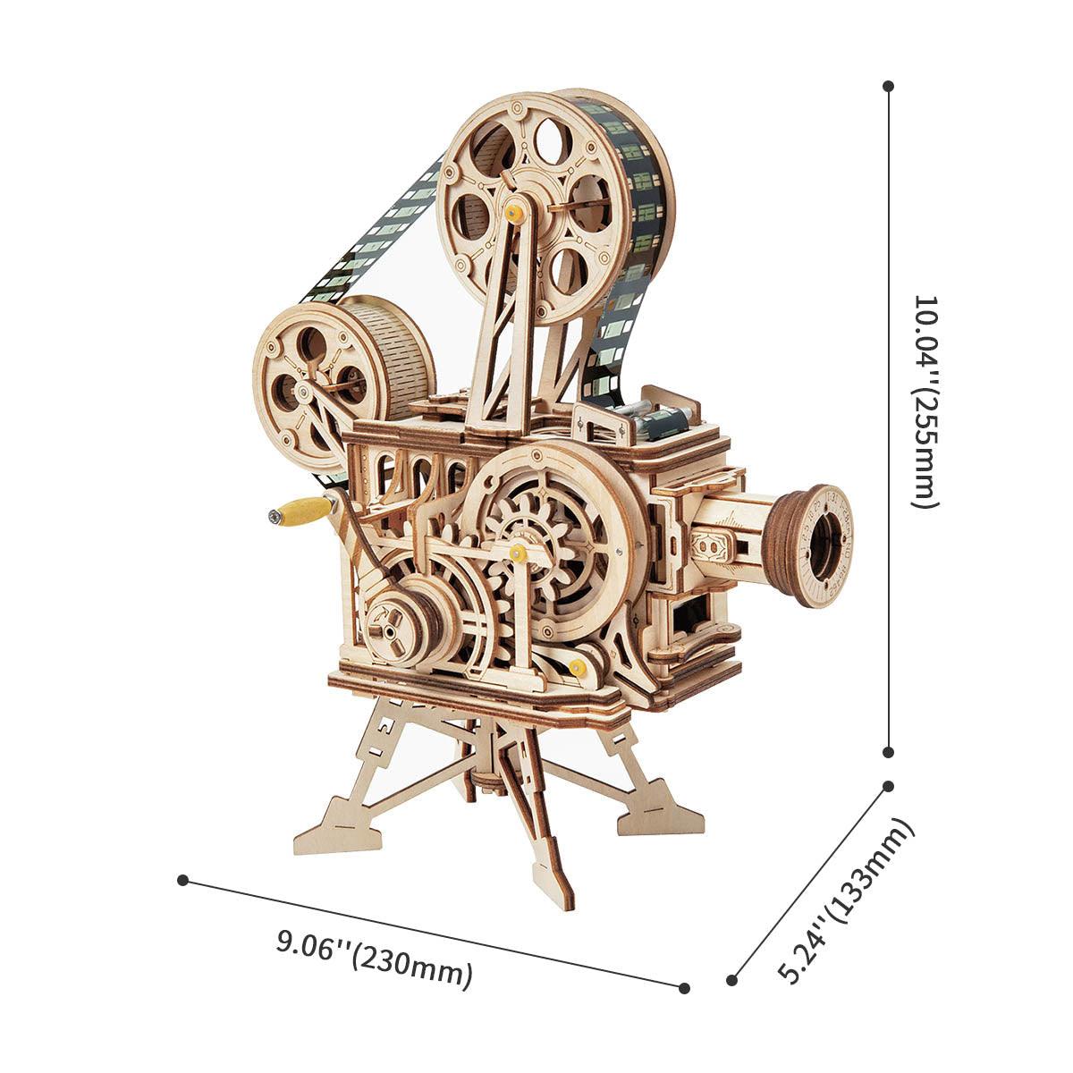 Diyion™ | Vintage Vitascope - DIY Wooden Movie Projector - Diyion