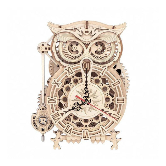Diyion™ | Nightwatch Owl Mechanical Timer Clock - Diyion