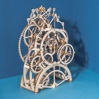 Diyion™ | Temporal Craftsman Functional Wooden Pendulum Clock Kit - Diyion