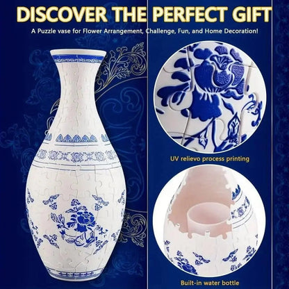 Diyion™ | Creative 3D Puzzle Flower Vase - Diyion