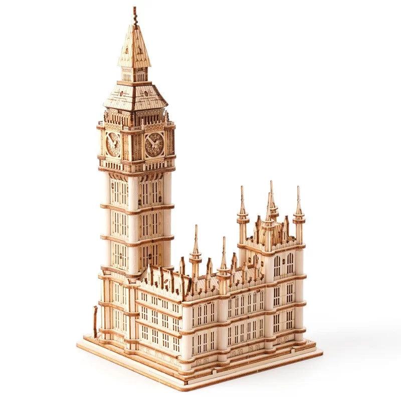 Diyion™ | Illuminated Tower Bridge 3D Wooden Puzzle - Diyion