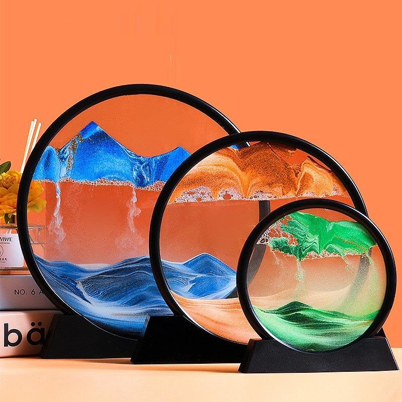 Diyion™ | Tranquility Flow - 3D Rotating Sand Art - Diyion