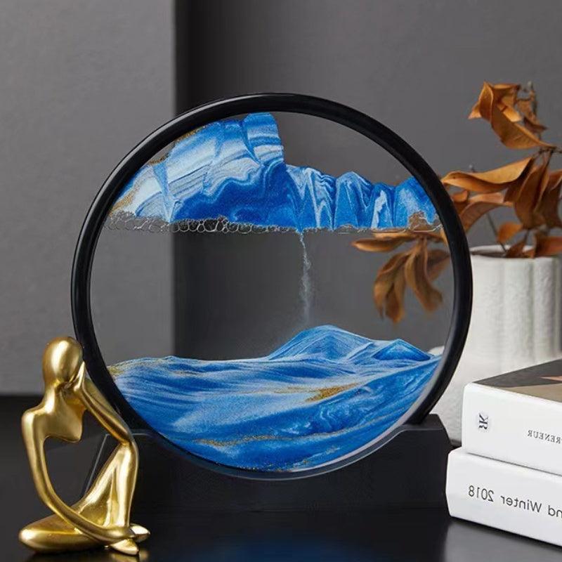 Diyion™ | Tranquility Flow - 3D Rotating Sand Art - Diyion