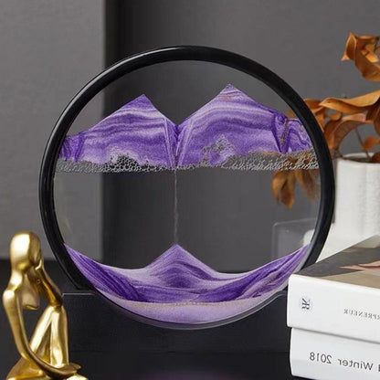 Diyion™ | Tranquility Flow - 3D Rotating Sand Art - Diyion