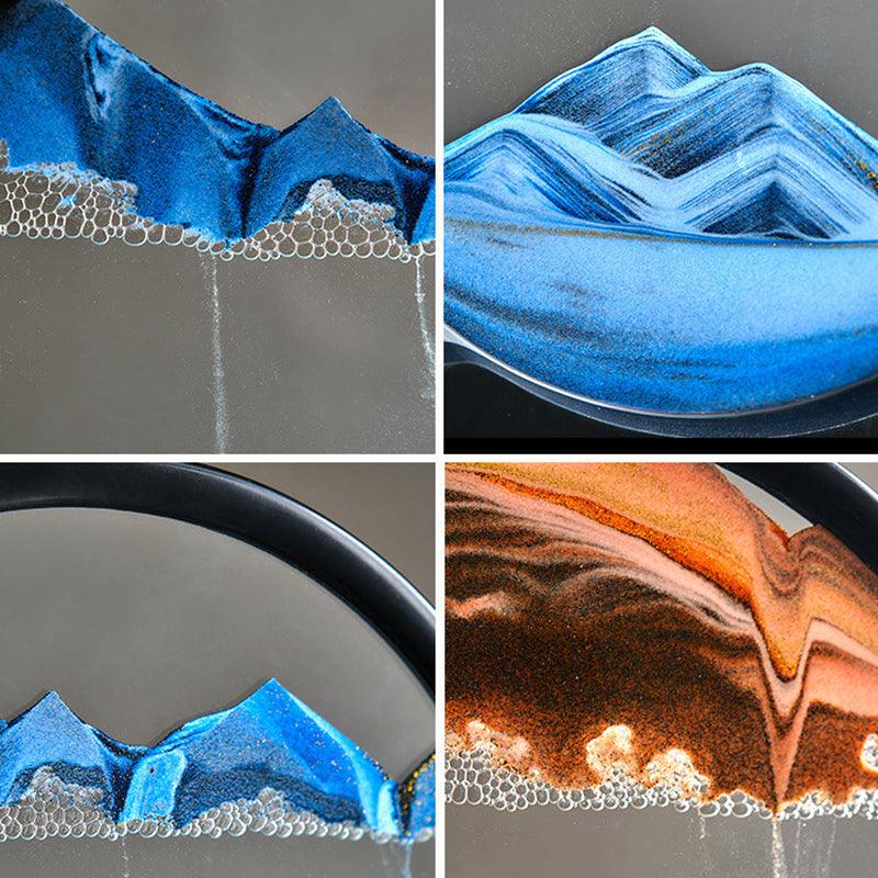 Diyion™ | Tranquility Flow - 3D Rotating Sand Art - Diyion