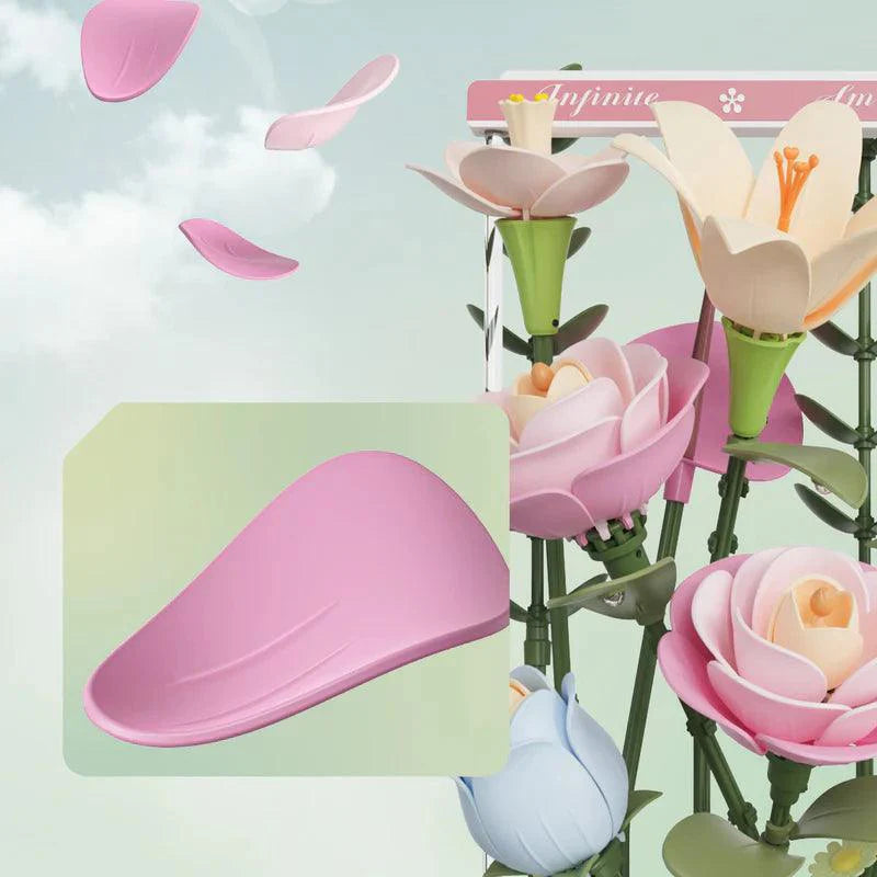 Diyion™ | Botanical Motion Theater - A Living Bouquet Puzzle - Diyion