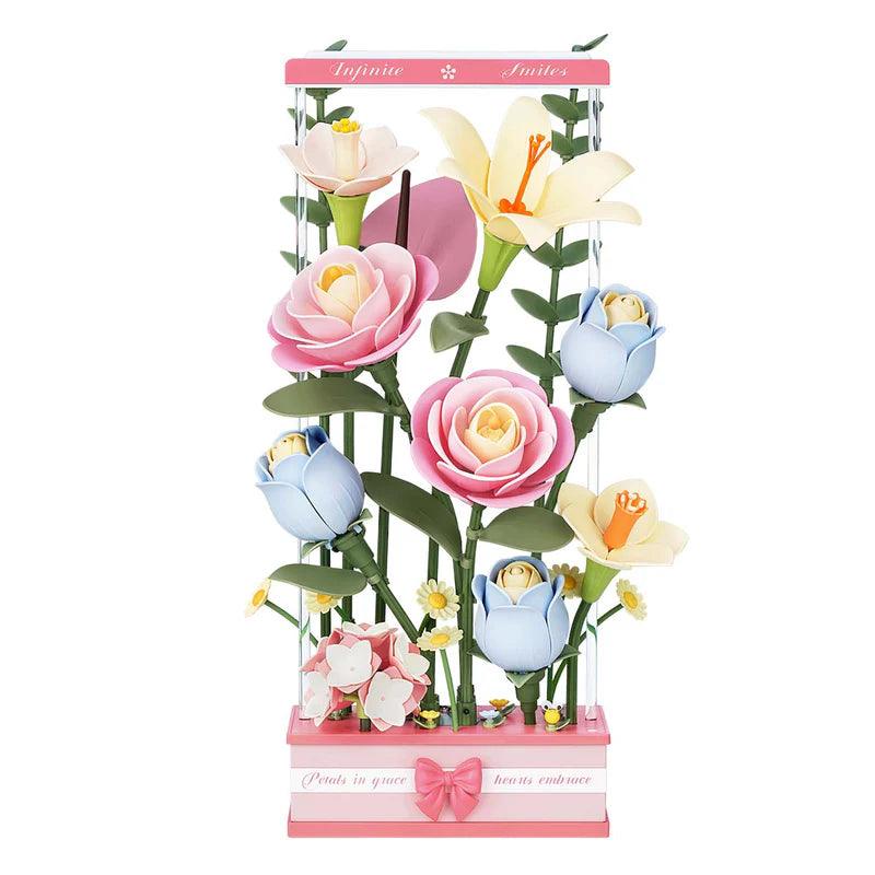 Diyion™ | Botanical Motion Theater - A Living Bouquet Puzzle - Diyion