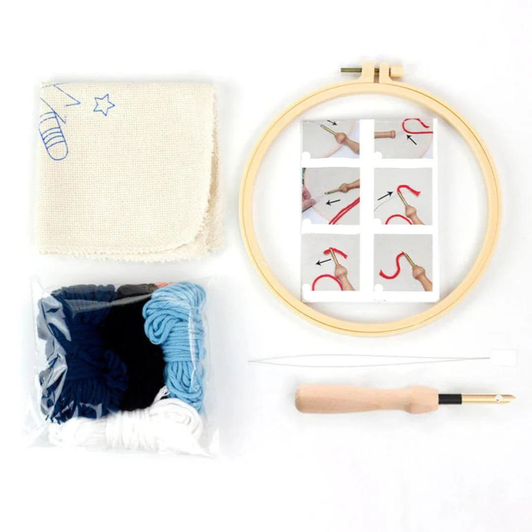 Diyion™ | Customizable Punch Needle Embroidery Kit - Diyion