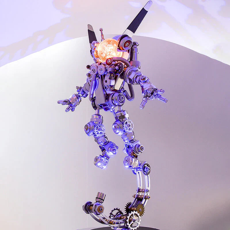 Diyion™ | COSMIC GUARDIAN 3D Metal Astronaut Rabbit Model Kit - Diyion