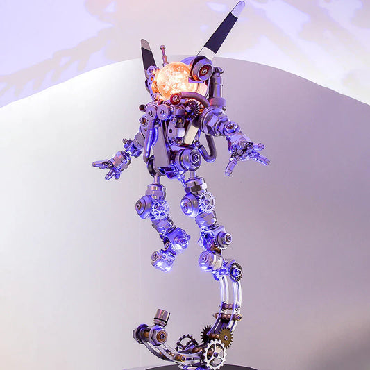 Diyion™ | COSMIC GUARDIAN 3D Metal Astronaut Rabbit Model Kit - Diyion