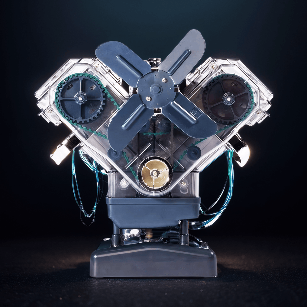 Diyion™ | DIY Mini V8 Engine Model Kit Working Miniature Motor - Diyion