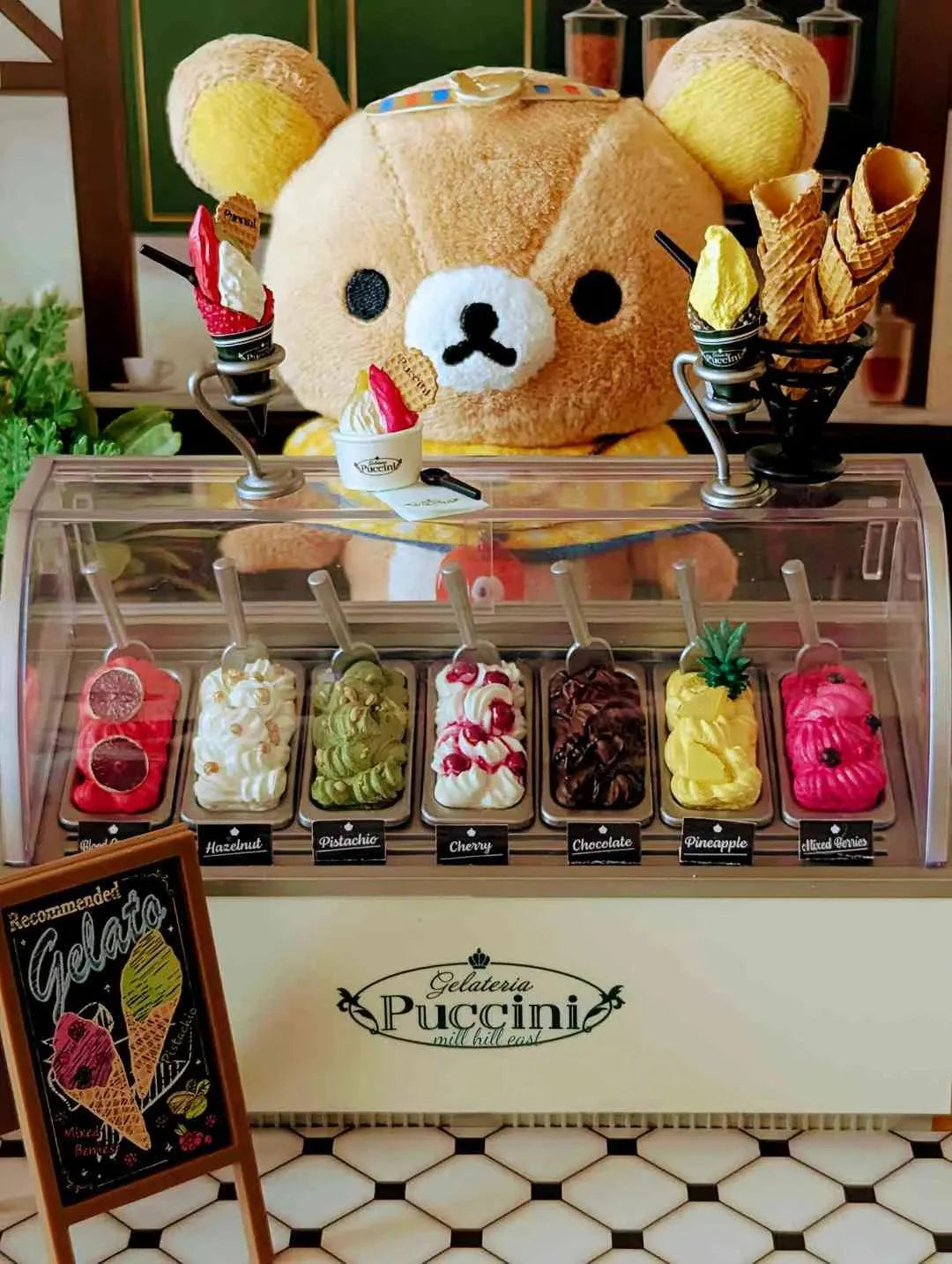 Diyion™ | Ice Cream Cone Shop The Desired Old Shop Miniature - Diyion