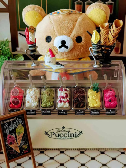 Diyion™ | Ice Cream Cone Shop The Desired Old Shop Miniature - Diyion