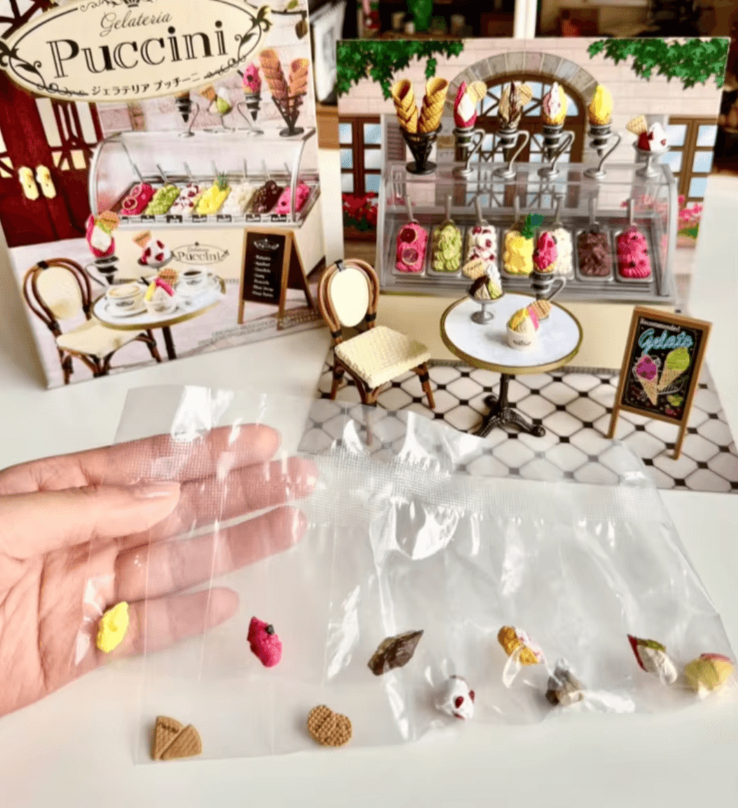 Diyion™ | Ice Cream Cone Shop The Desired Old Shop Miniature - Diyion