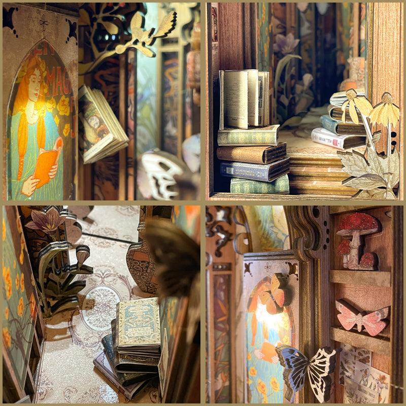 Diyion™ | DIY Booknook Kit (Butterfly of the Unknow Lands) - Diyion