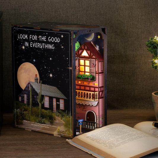 Diyion™ | DIY Booknook Kit (Dreamland Of Alsace） - Diyion