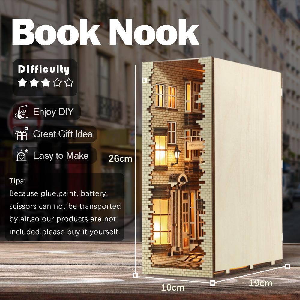 Diyion™ | DIY Booknook Kit (Mysterious Ancient Street) - Diyion