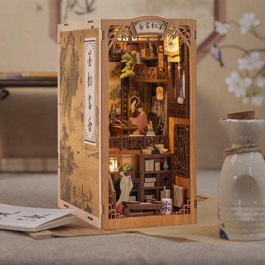 Diyion™ | DIY Booknook Kit（Rhyme Bookstore） - Diyion